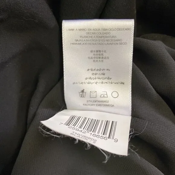 🚨 Bcbgeneration Black One Shoulder Ruffle Tier - Picture 6 of 7